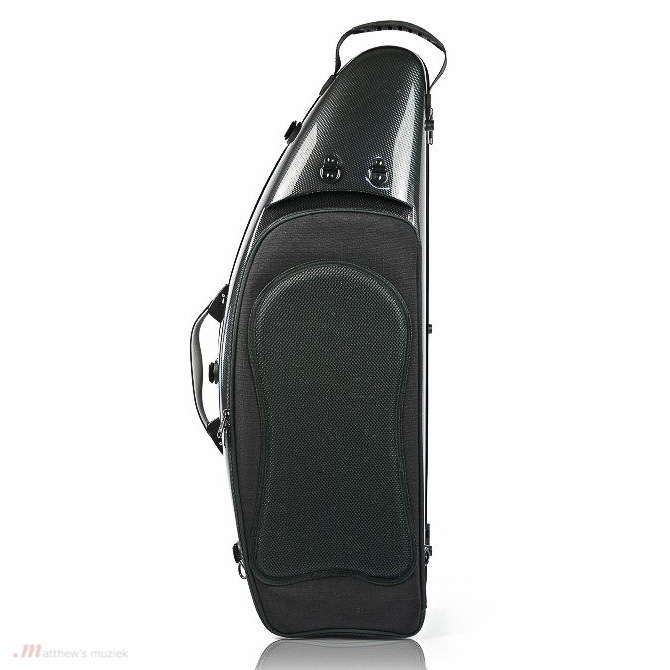 Bam 4102XLPC Hightech - Koffer met zijvak voor Tenorsax - Zwart