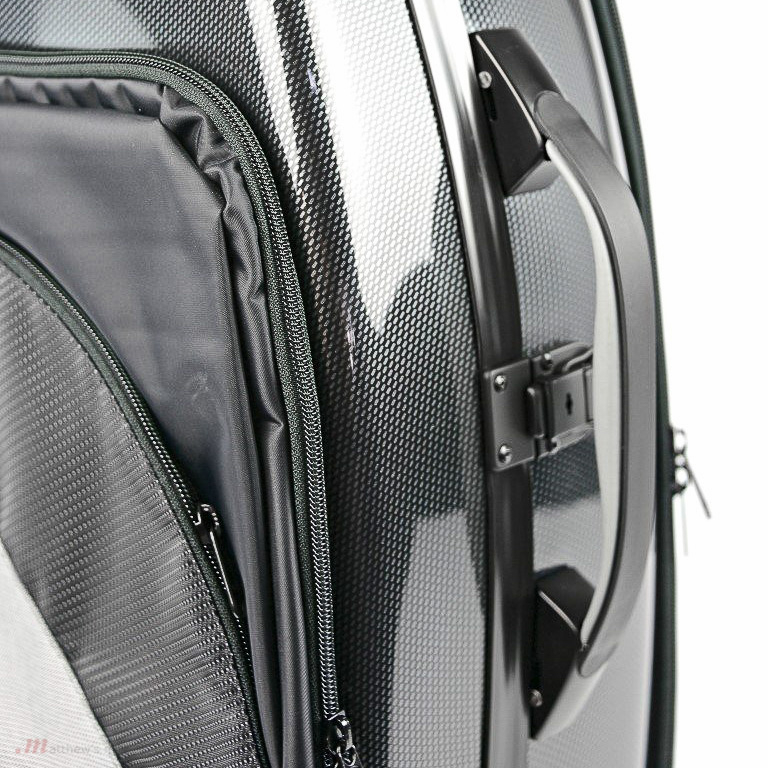 Bam 4102XLPC Hightech - Koffer met zijvak voor Tenorsax - Zwart