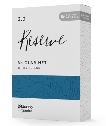 D'Addario Organic Reserve Reeds - Bb Clarinet