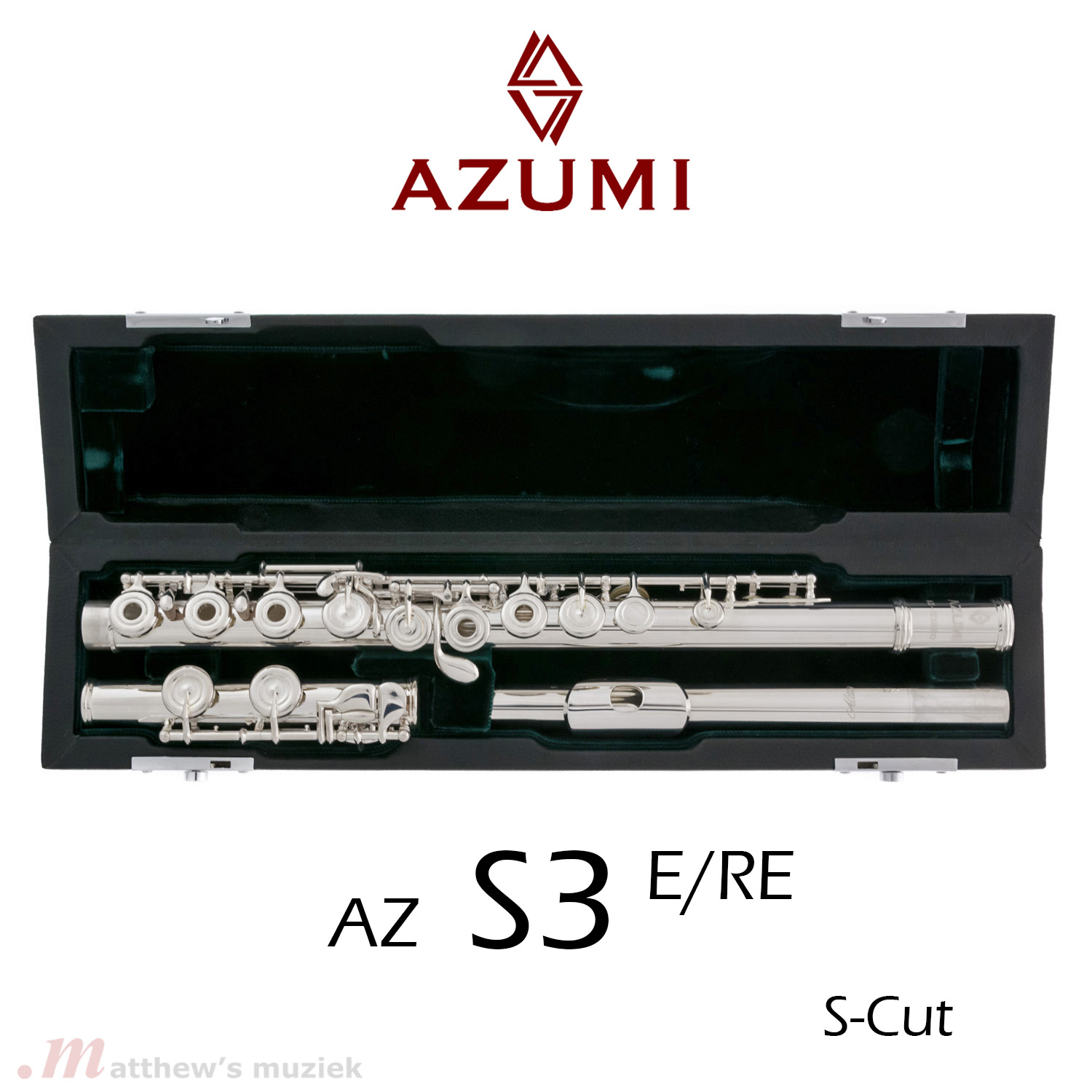 Azumi Dwarsfluit - AZ S3 CE