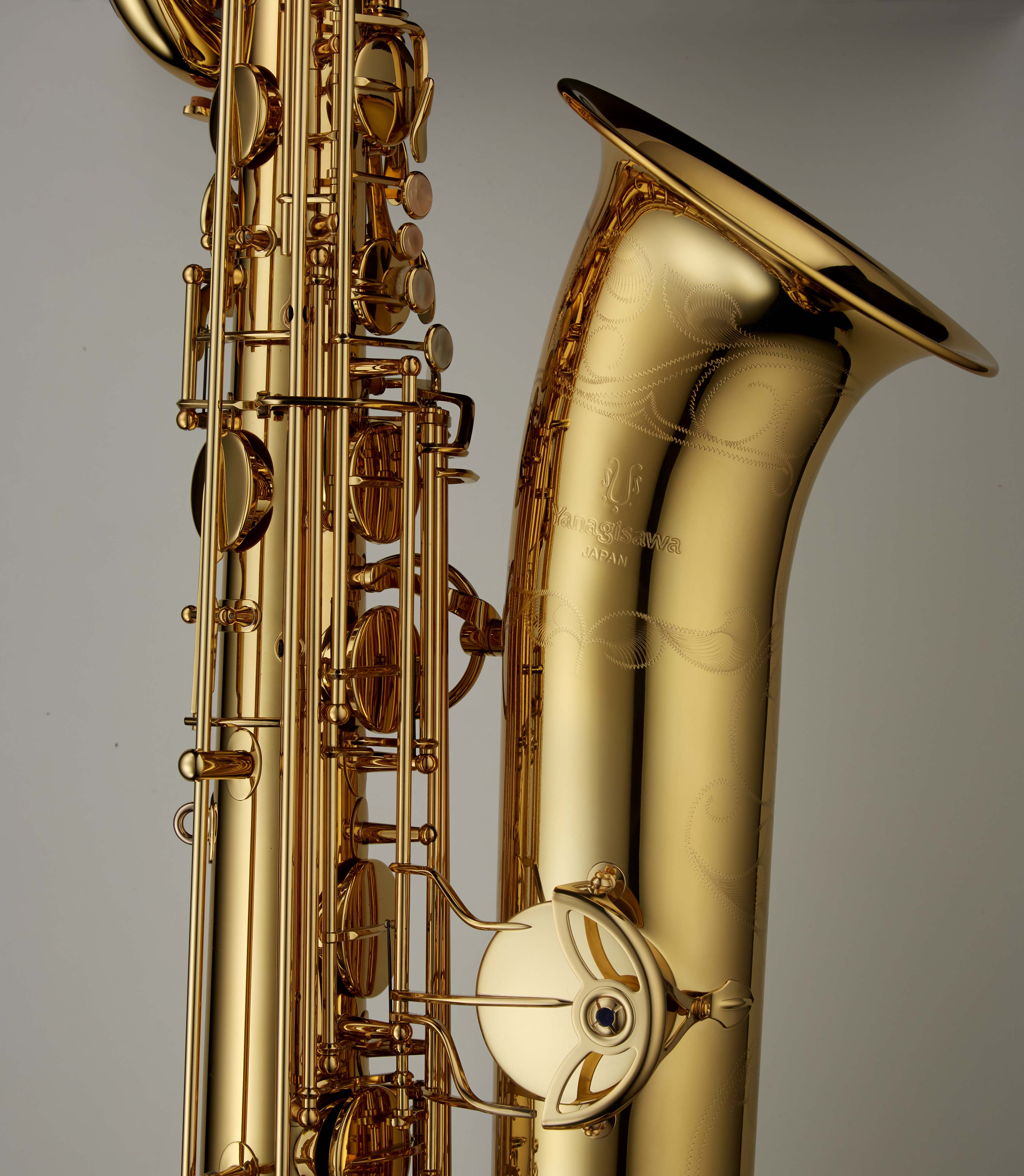 Yanagisawa Baritone Saxophone - B-WO10 in Gold Lacquer