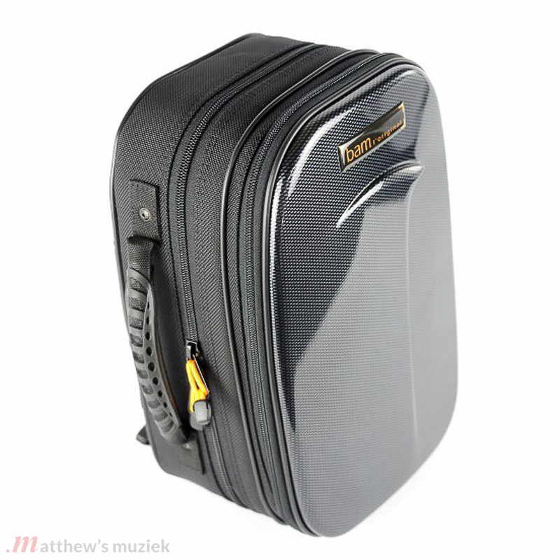 Bam TREK3027SC New Trekking - Koffer für Bb Klarinette - Black Carbon