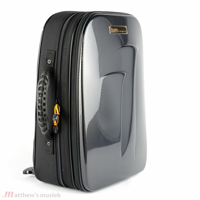 Bam TREK3028SC New Trekking - Koffer voor A- en Bb Klarinet - Zwart-Carbon