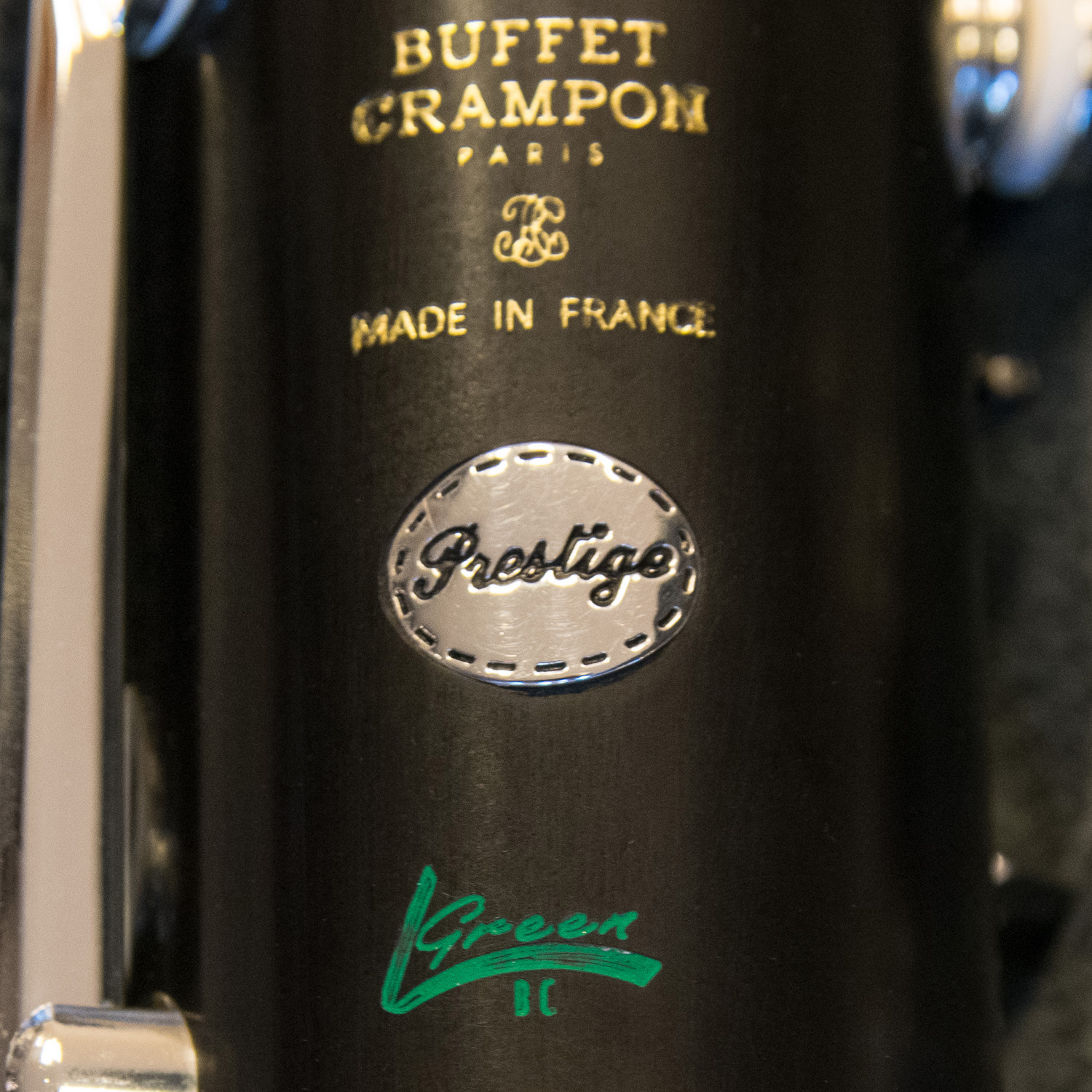 Buffet Crampon Bass Clarinet - 1193 Prestige Green LinE to low C