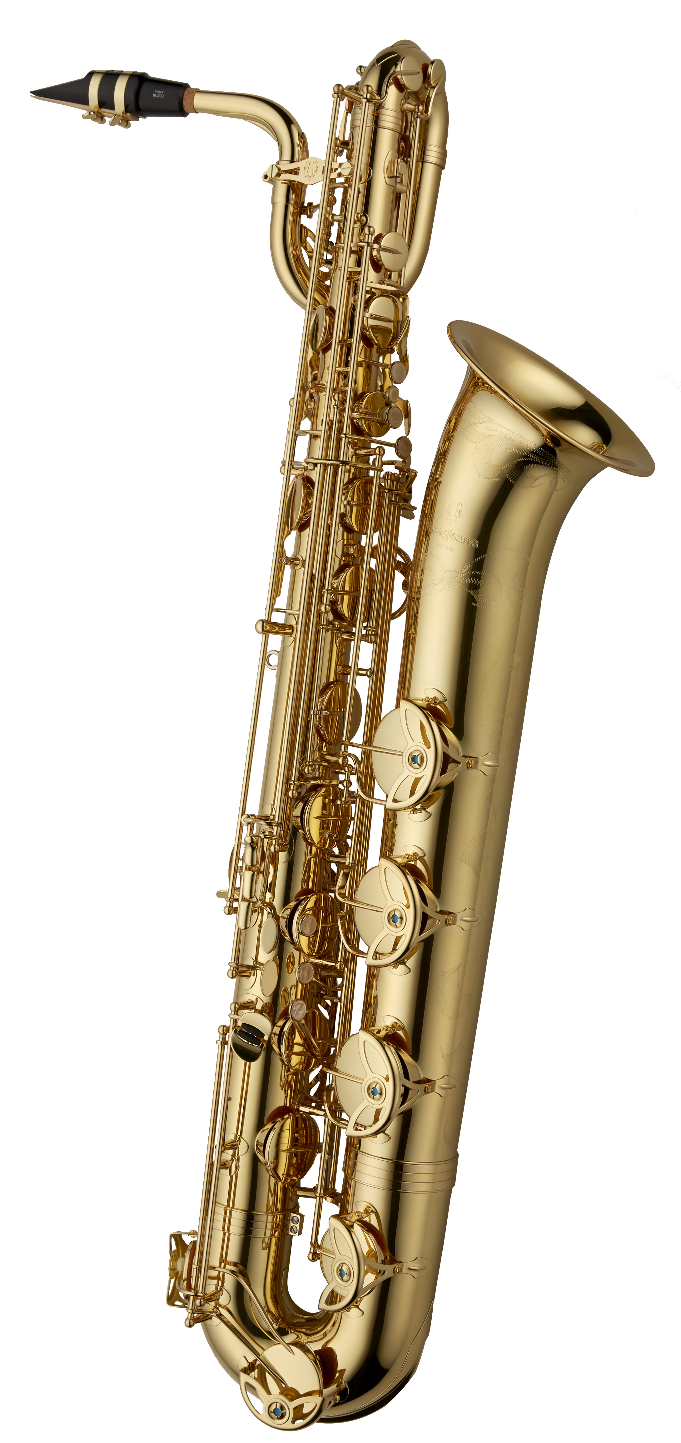Yanagisawa Baritone Saxophone - B-WO1 in Gold Lacquer