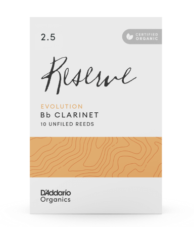 D'Addario Organic Reserve Evolution Reeds - Bb Clarinet