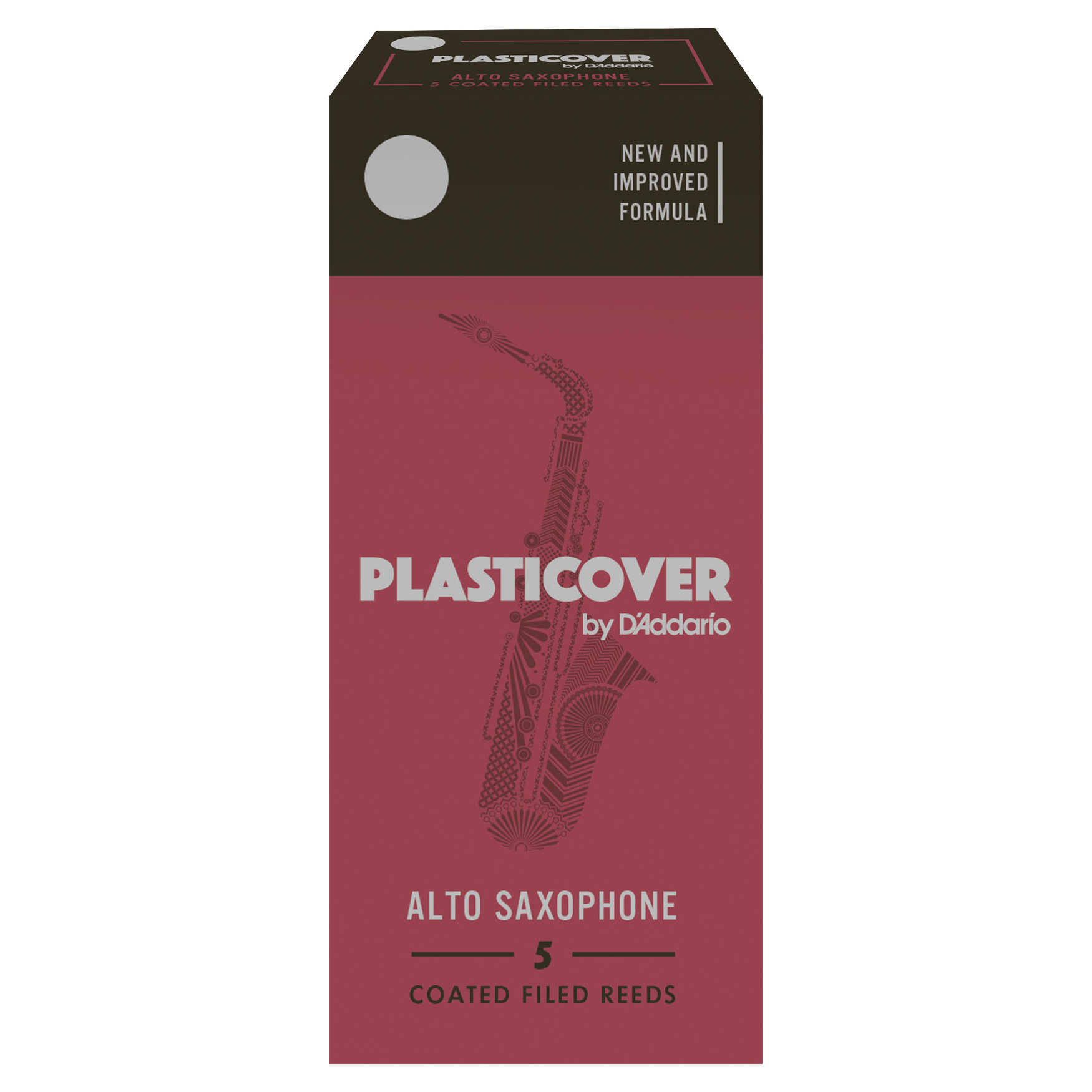 D'Addario Plasticover Reeds - Alto Sax (Box of 5)