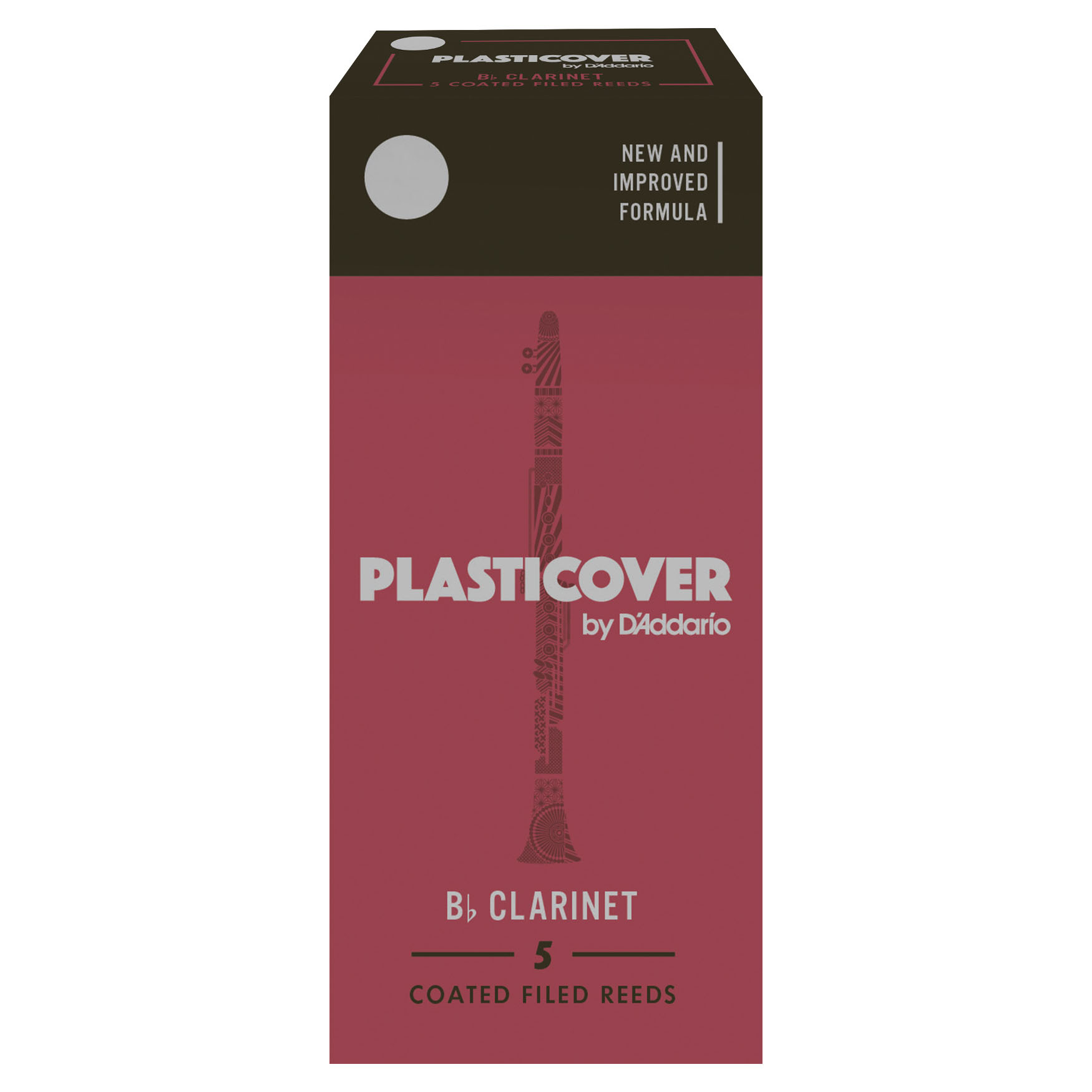 D'Addario Plasticover Rieten - Bb Klarinet (5 stuks)