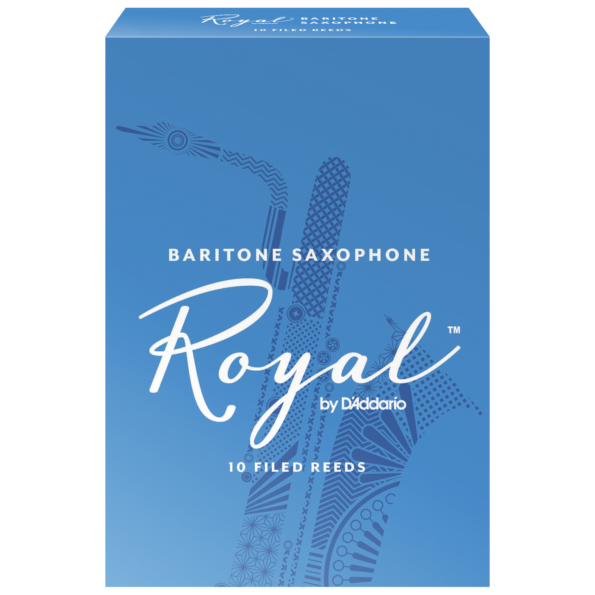 D'Addario Royal Reeds - Baritone Sax (Box of 10)