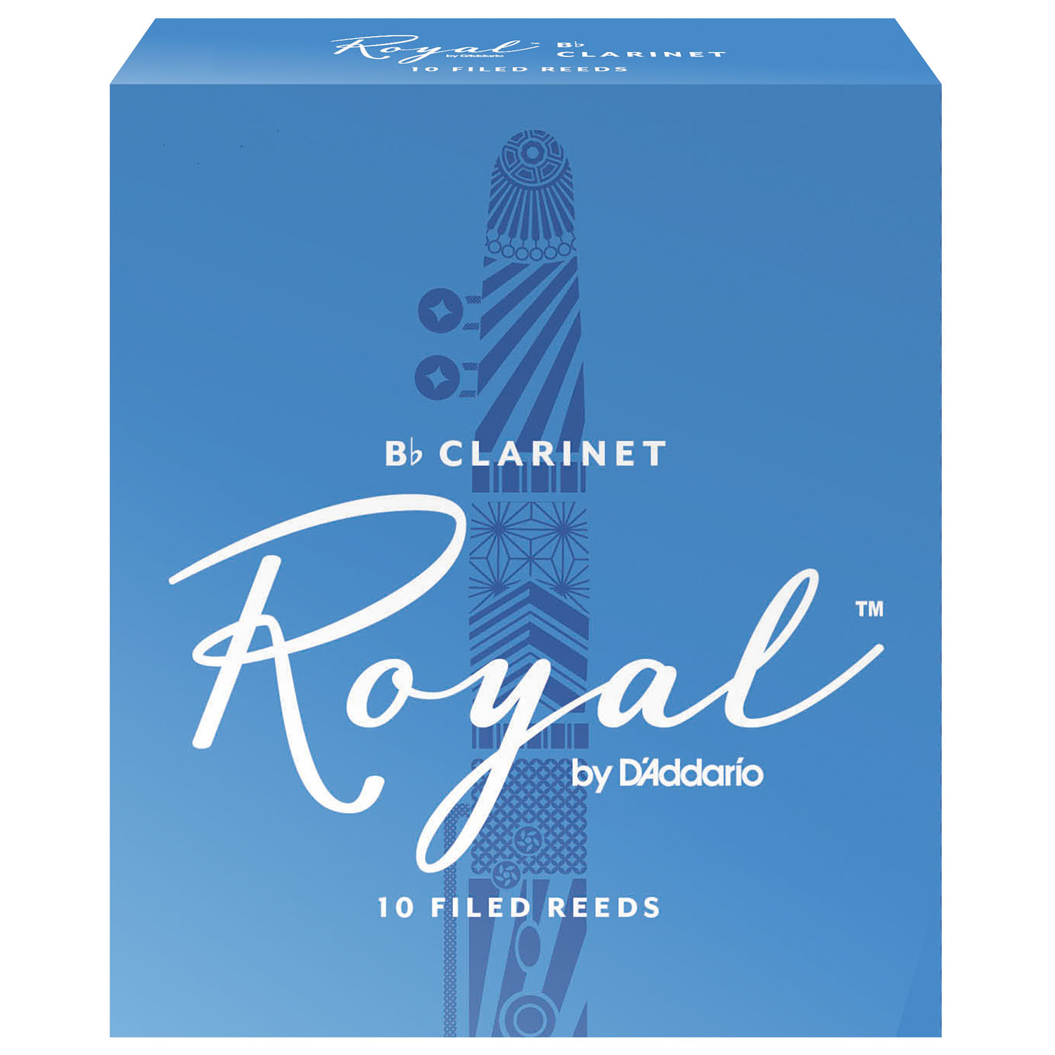 D'Addario Royal Reeds - Bb Clarinet (Box of 10)