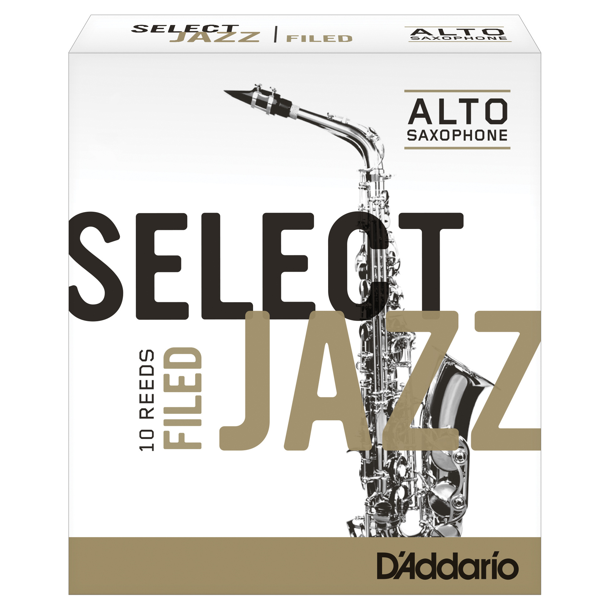 D'Addario Jazz Select Filed Blätter - Altsaxophon