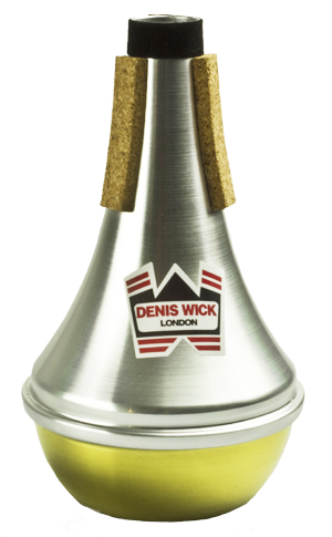 Denis Wick Mute - Trumpet - Straight Aluminium Brass - 5504B