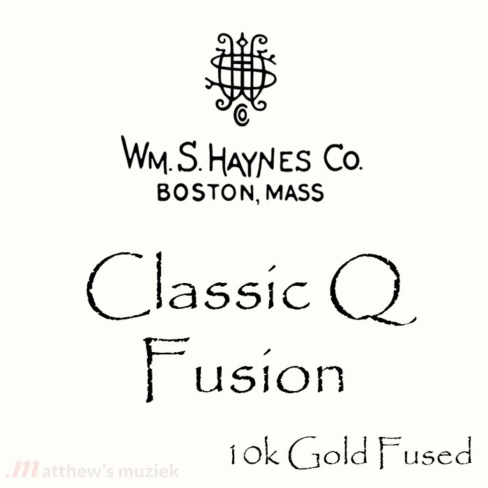 Haynes Flute - Classic Q Fusion - RBE