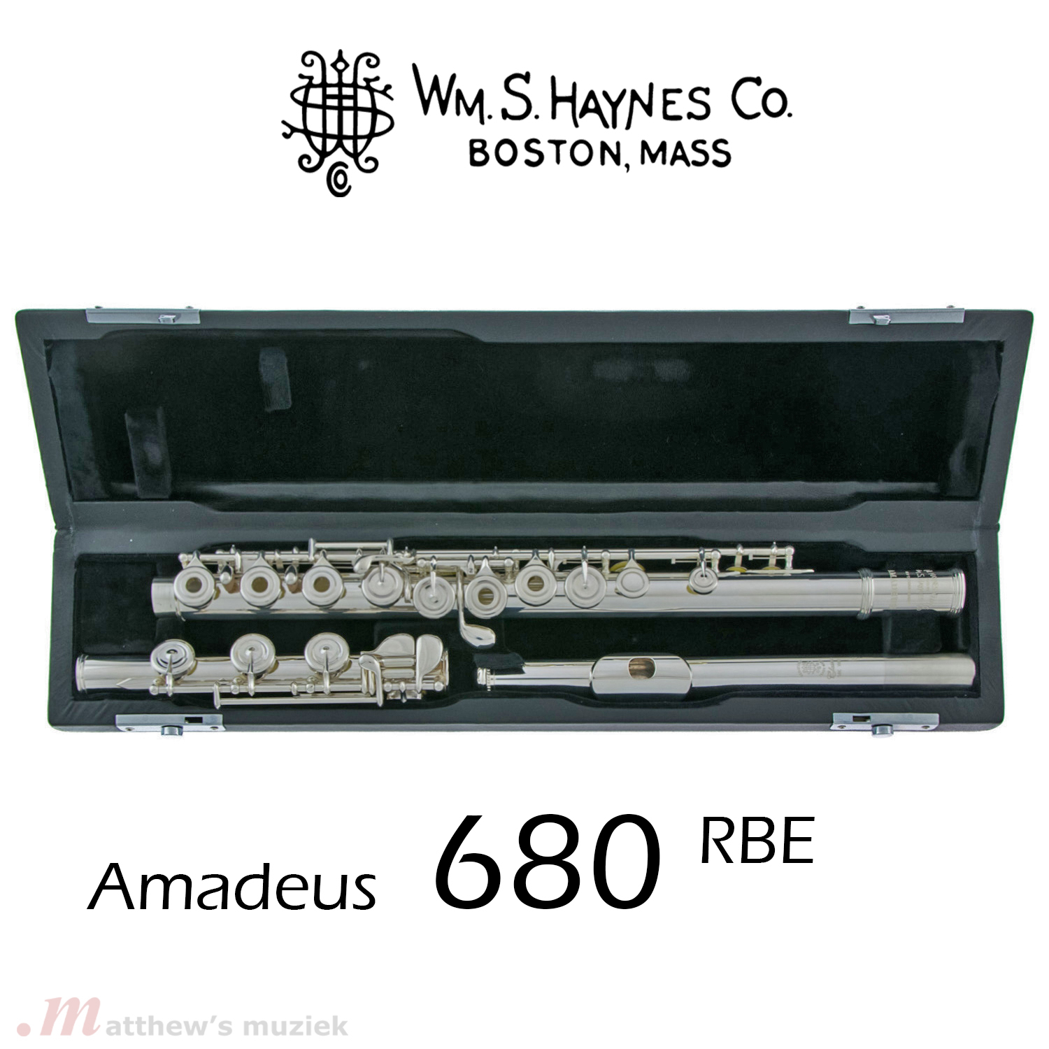 Haynes Dwarsfluit - Amadeus AF-680 REBO