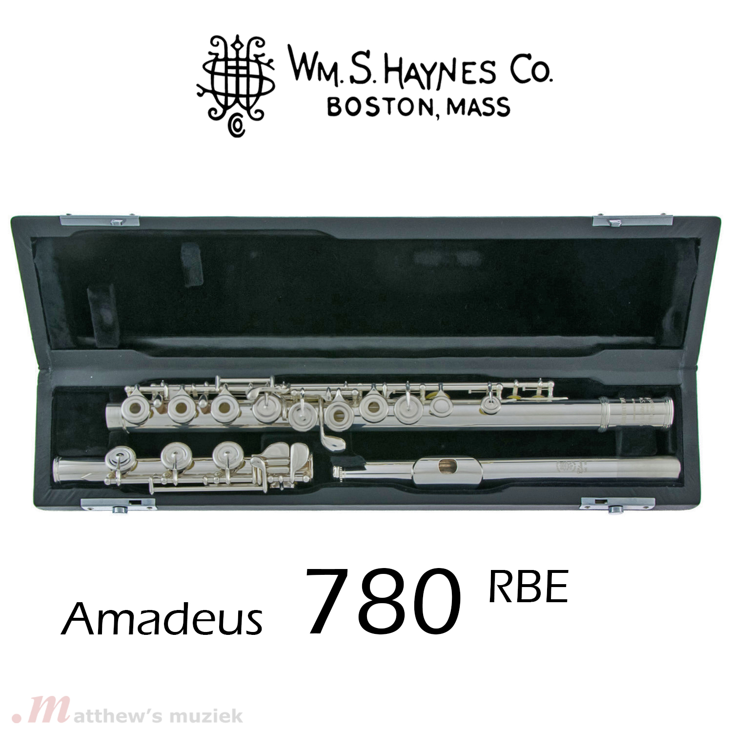 Haynes Querflöte - Amadeus AF-780 REBO