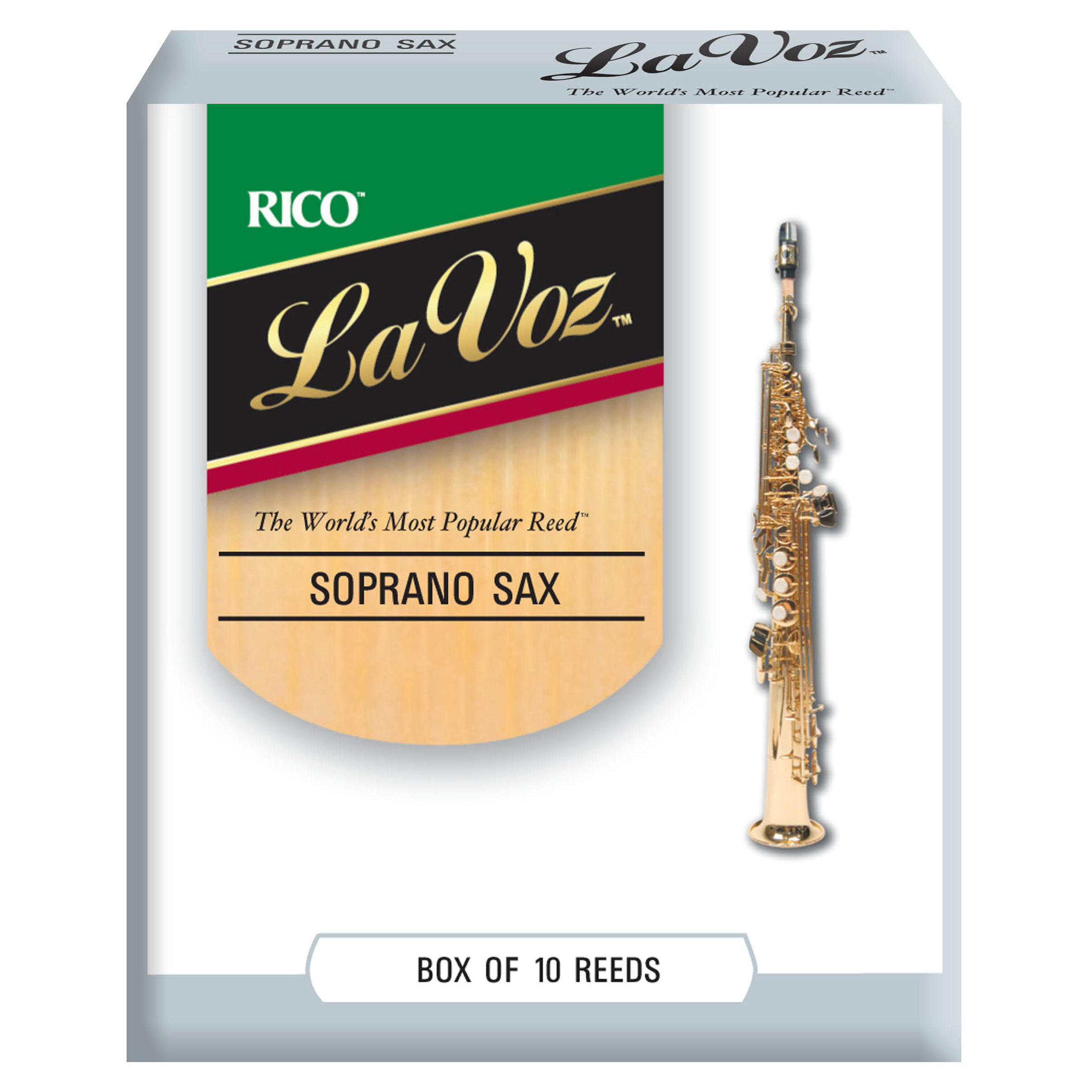 La Voz Reeds - Soprano Sax (Box of 10)