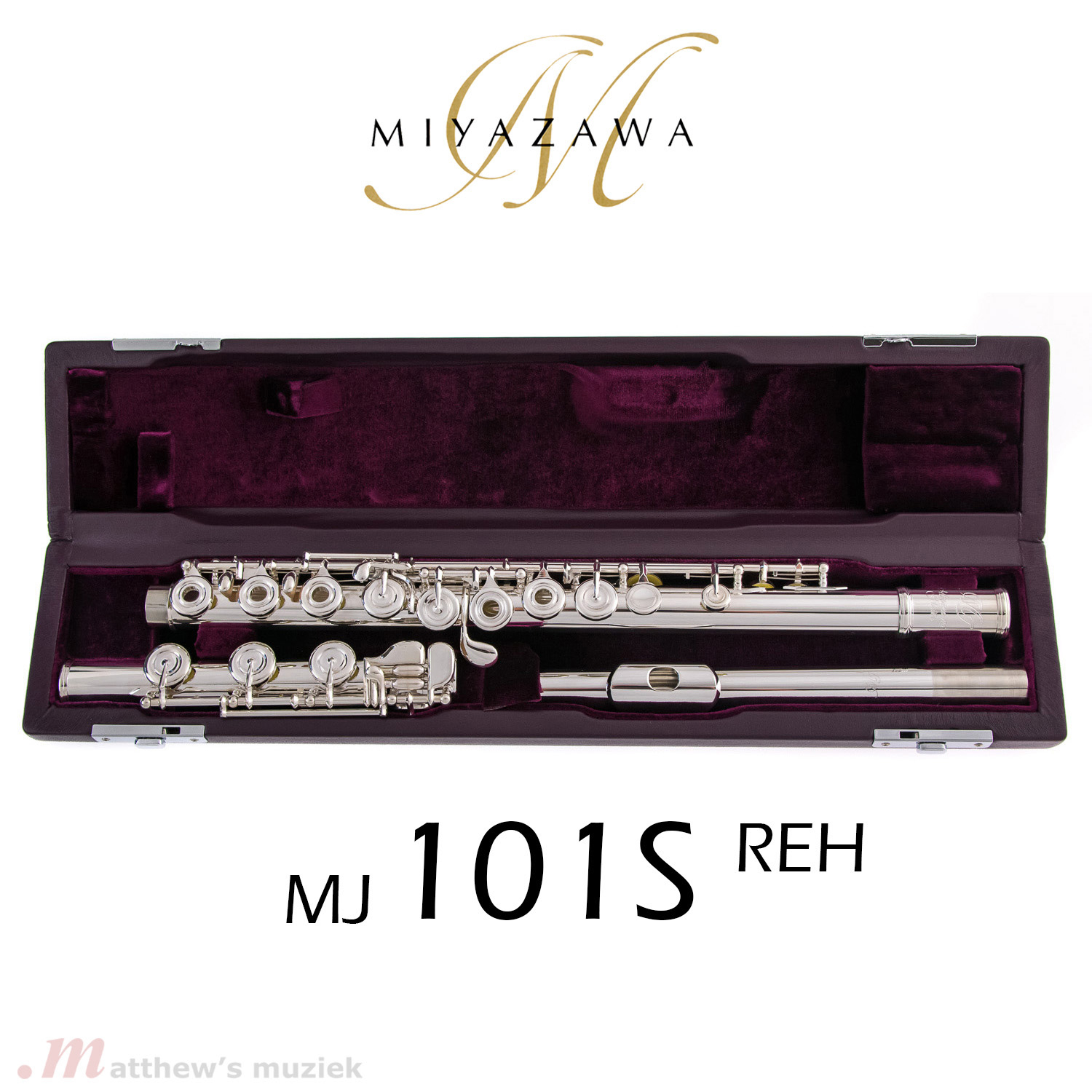 Miyazawa Flute - MJ-101-SREH