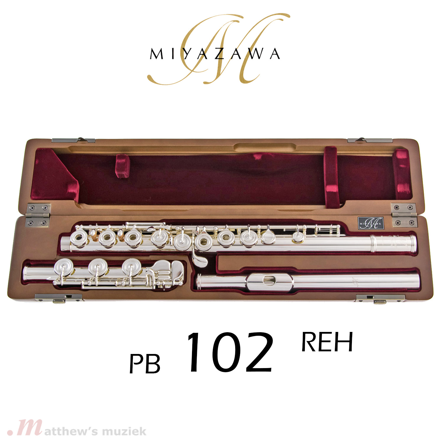 Miyazawa Flute - PB-102-REH