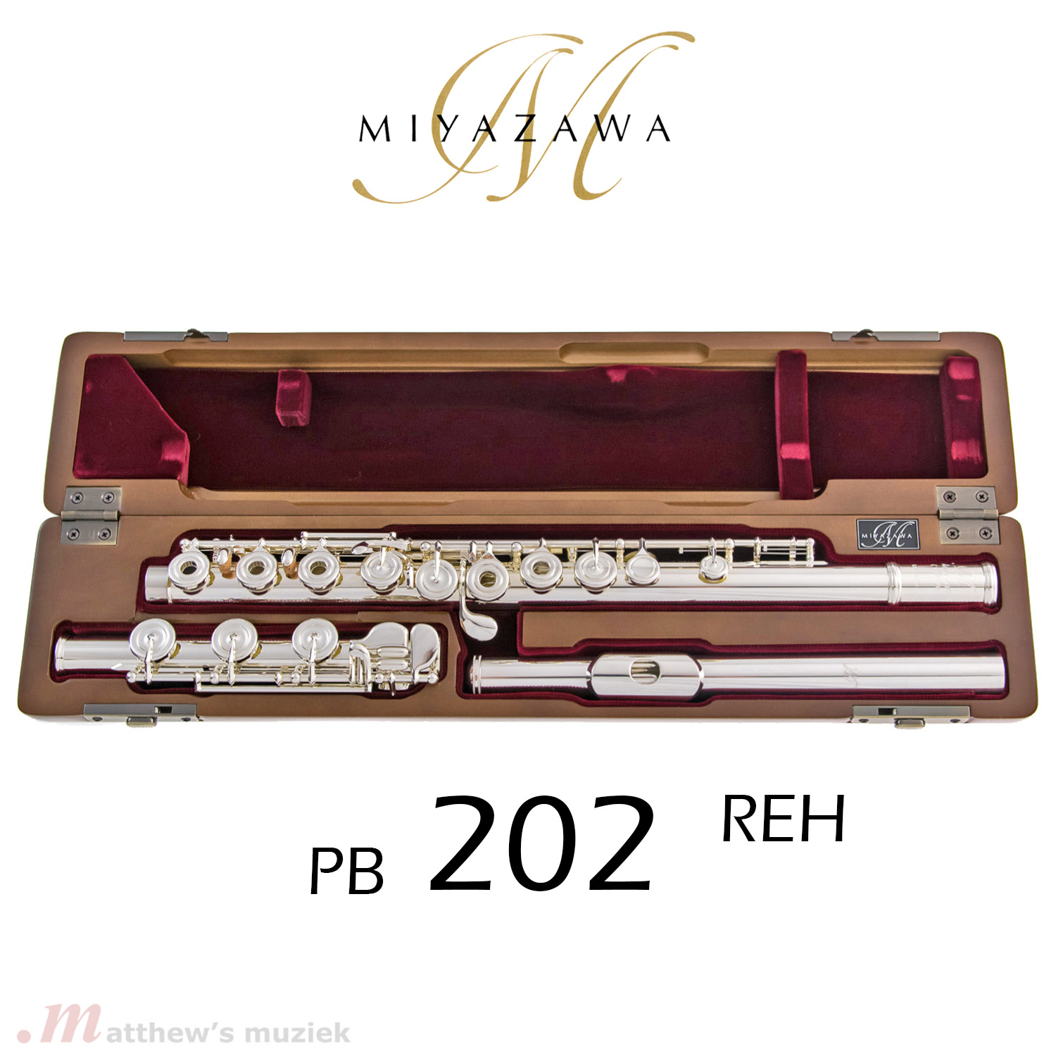 Miyazawa Flute - PB-202-REH