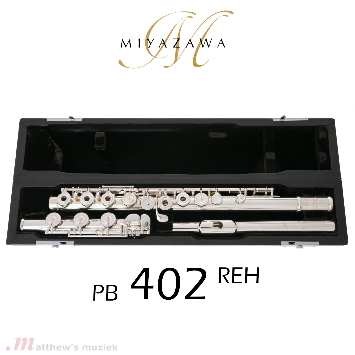 Miyazawa Flute - PB-402-REH