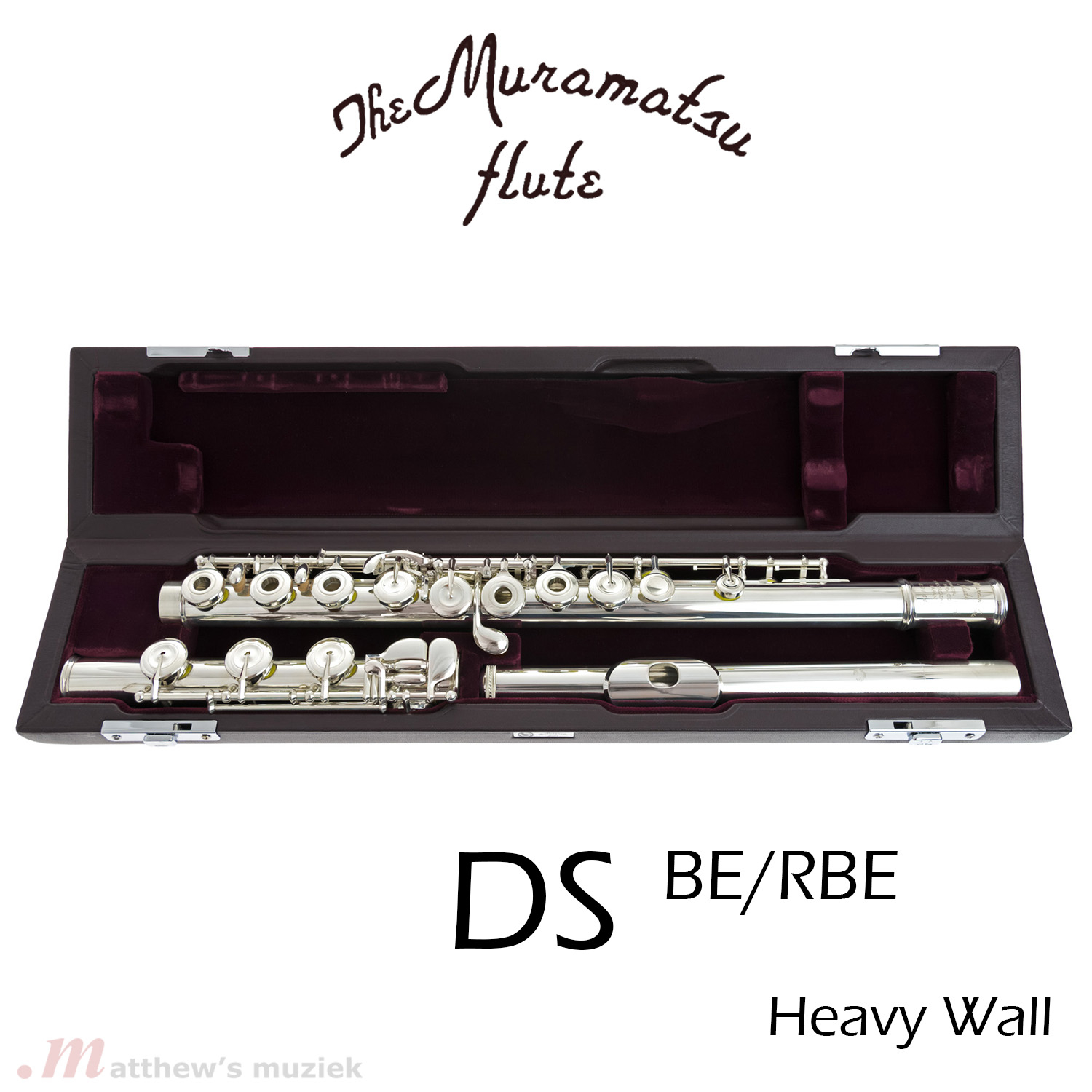 Muramatsu Dwarsfluit - DS BE - Heavy Wall
