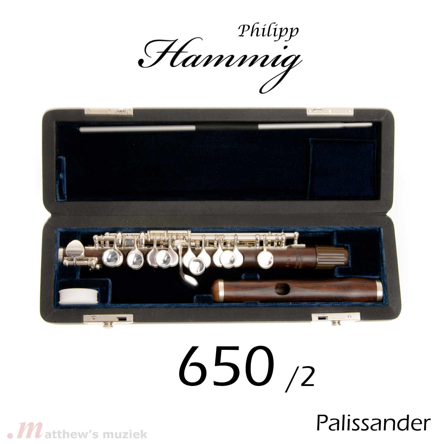 Philipp Hammig Piccoloflöte - 650/2 Palisander