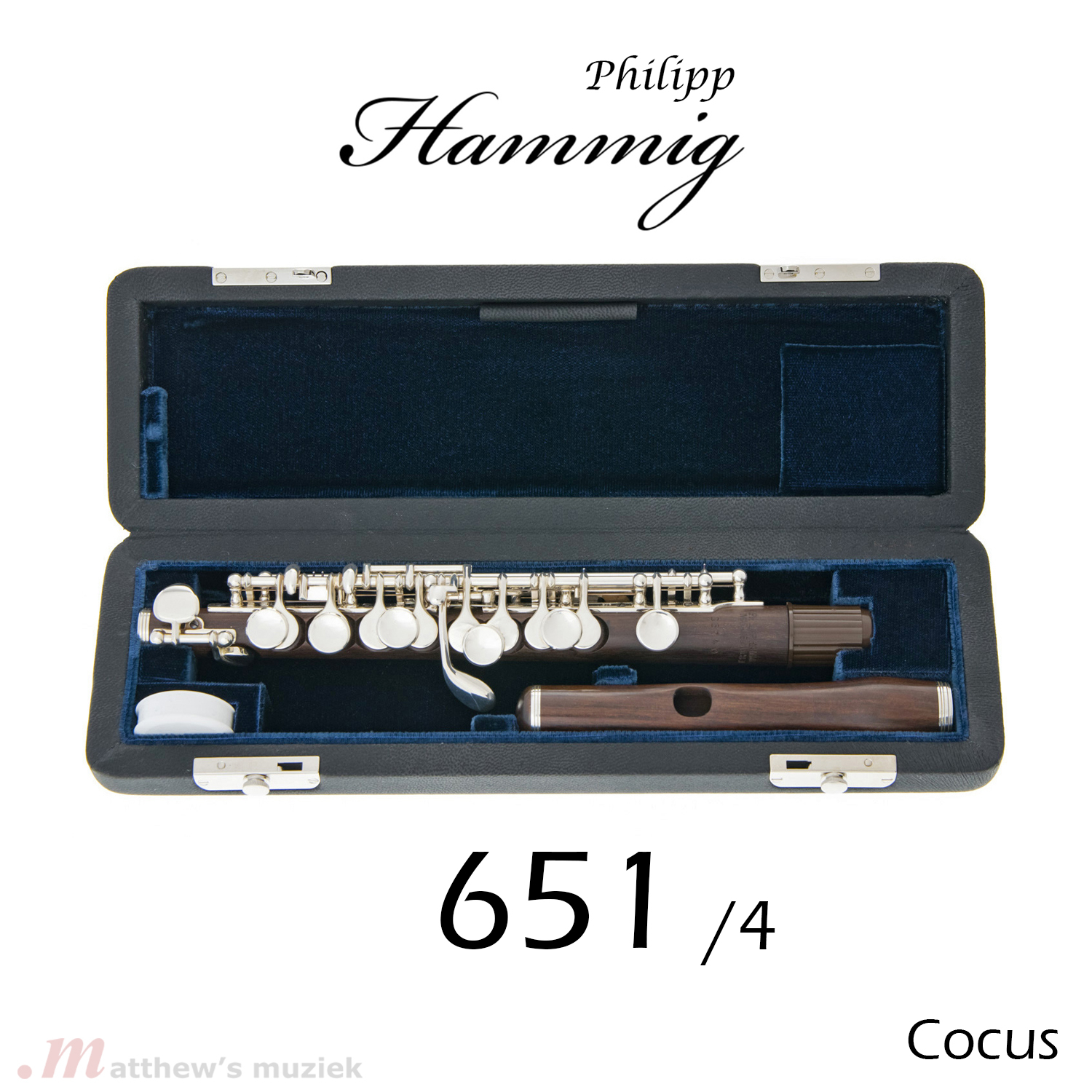 Philipp Hammig Piccoloflöte - 651/4 Cocus