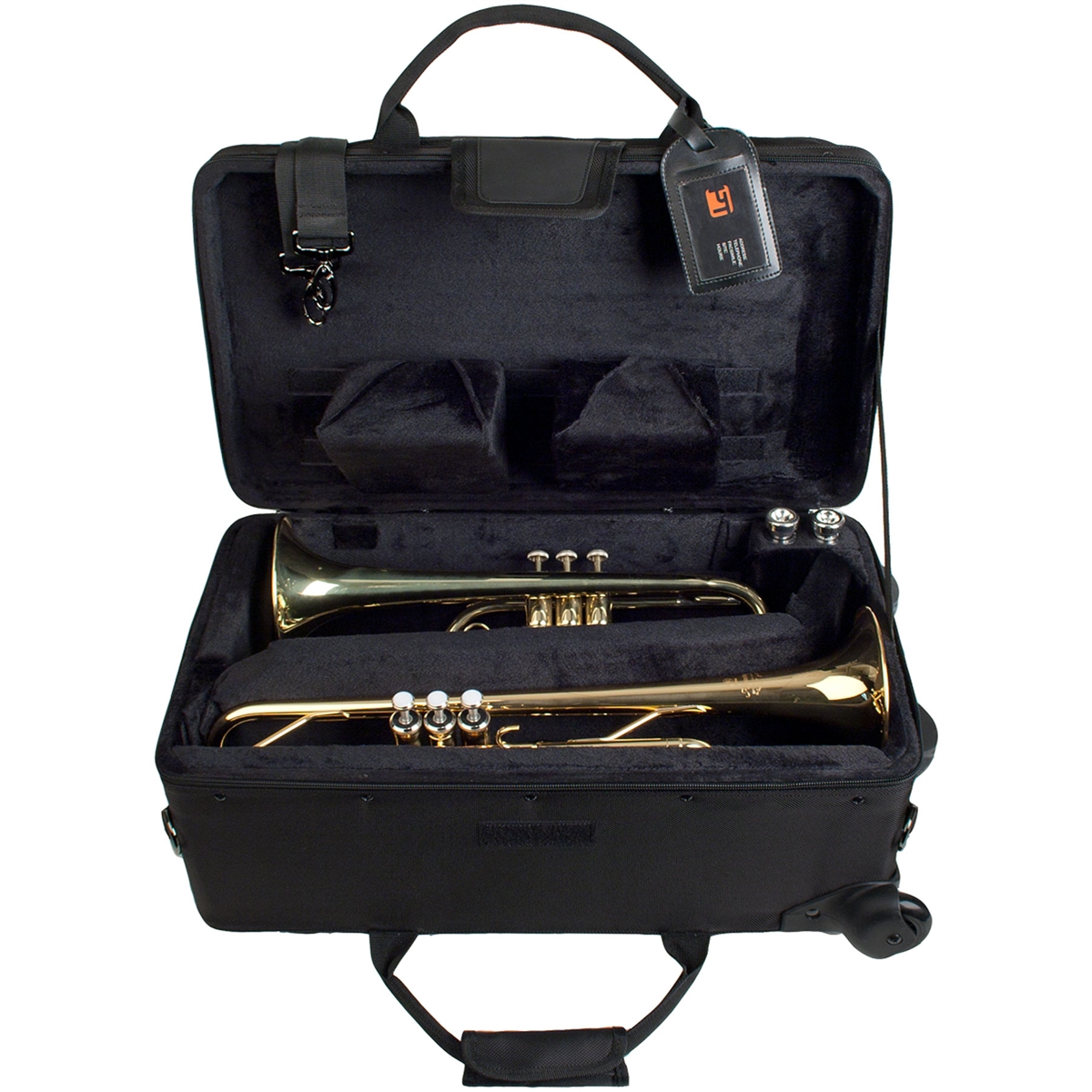 Protec PB301VAX Koffer met Wieltjes voor Trompet en Bugel
