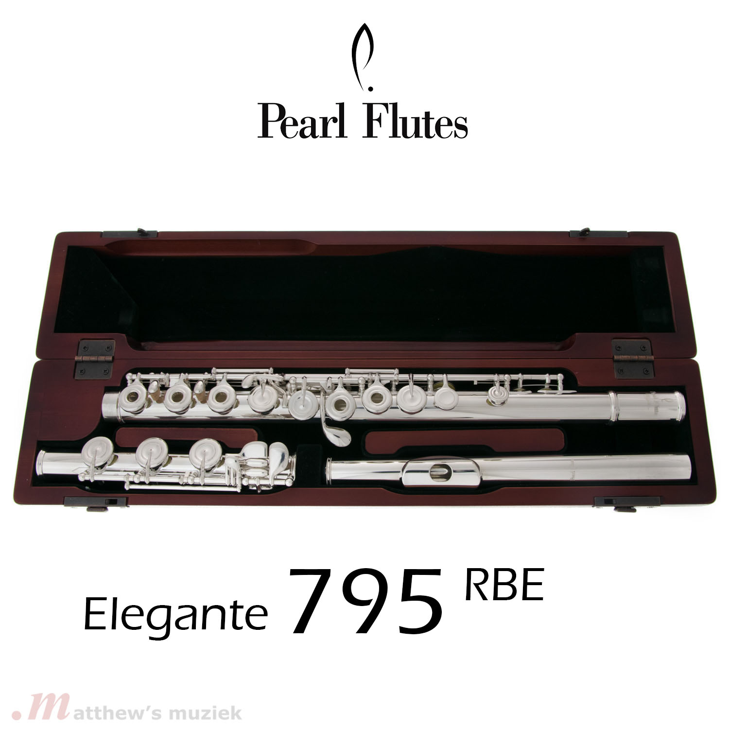 Pearl Dwarsfluit - Elegante 795 RBE