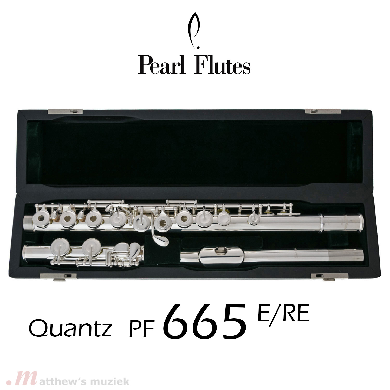 Pearl Dwarsfluit - Quantz 665 E / RE