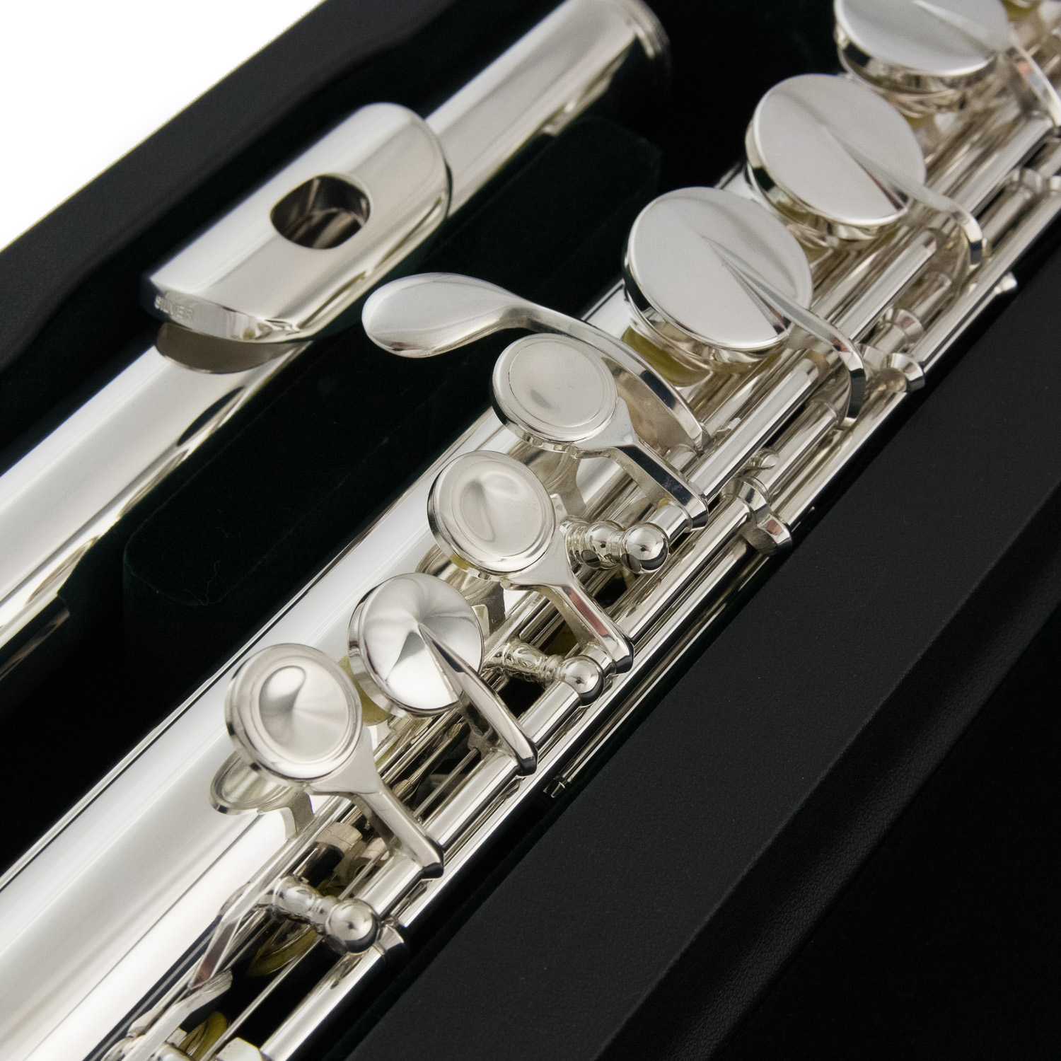 Pearl Alto Flute - 206 ES w/ Silver Straight Head Joint
