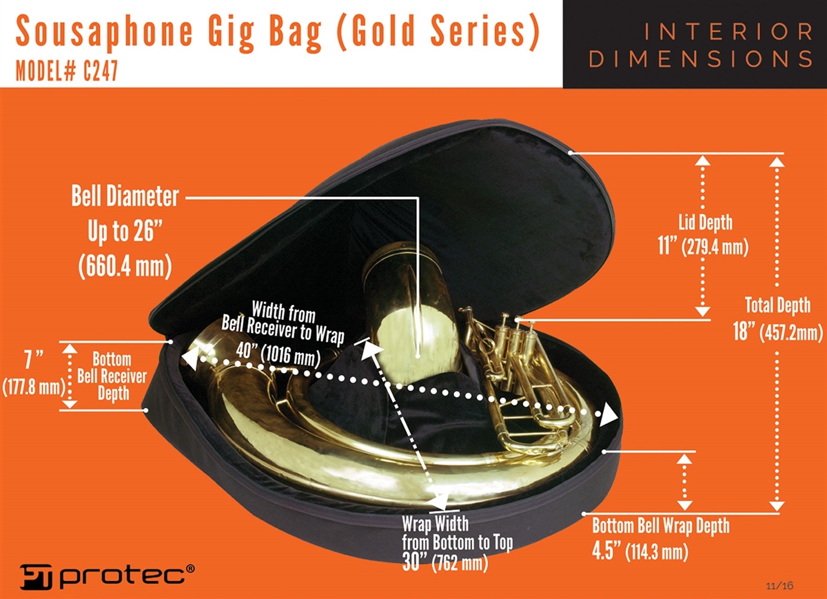 Protec C247 Gigbag for Sousaphone