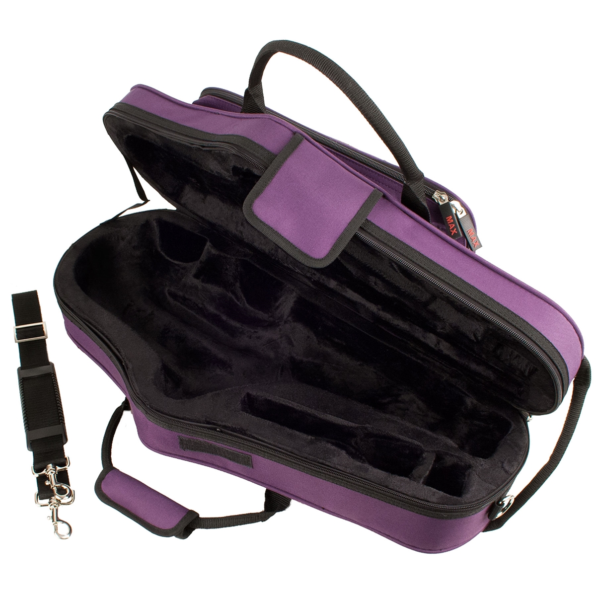 Protec MX304CT-PR Case for Alto Sax in Purple