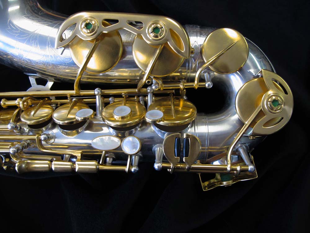 Rampone & Cazzani Altsaxophon - R1 Jazz - Silber und Vergoldet