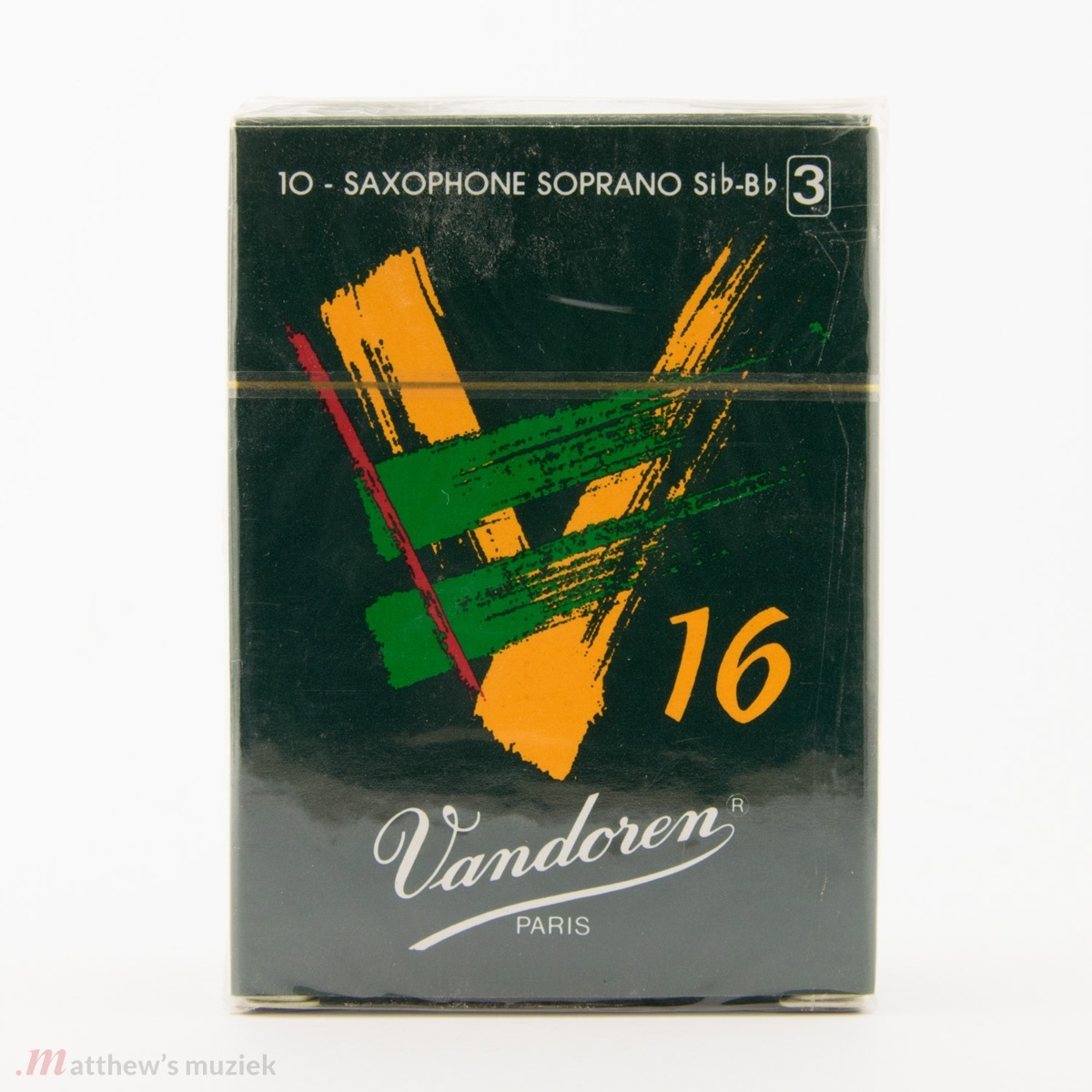 Vandoren Reeds - Soprano Sax - V16 - Old Packaging