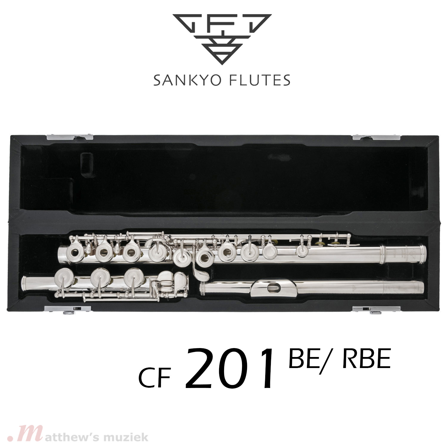 Sankyo Flute - 201 BE Etude