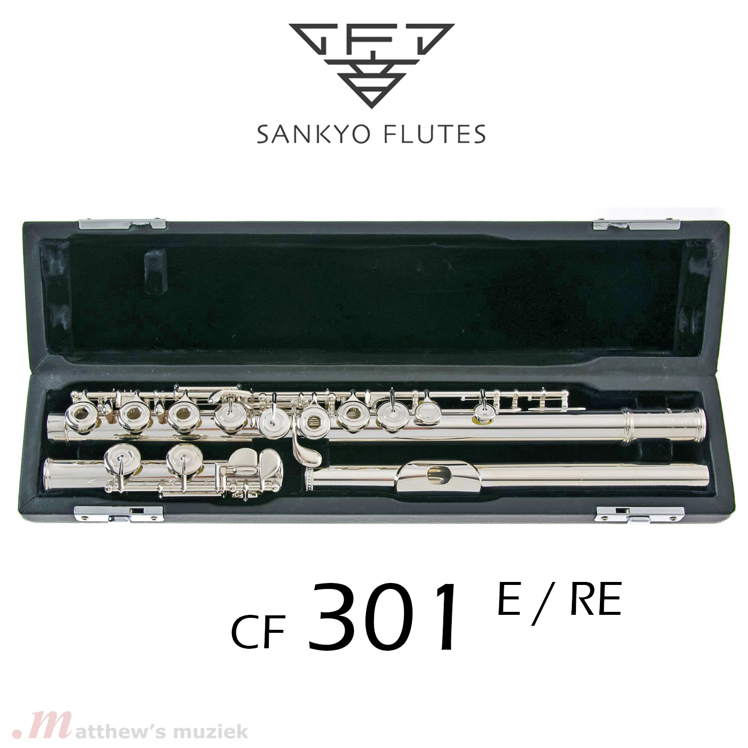 Sankyo Querflöte - 301 CE Silversonic