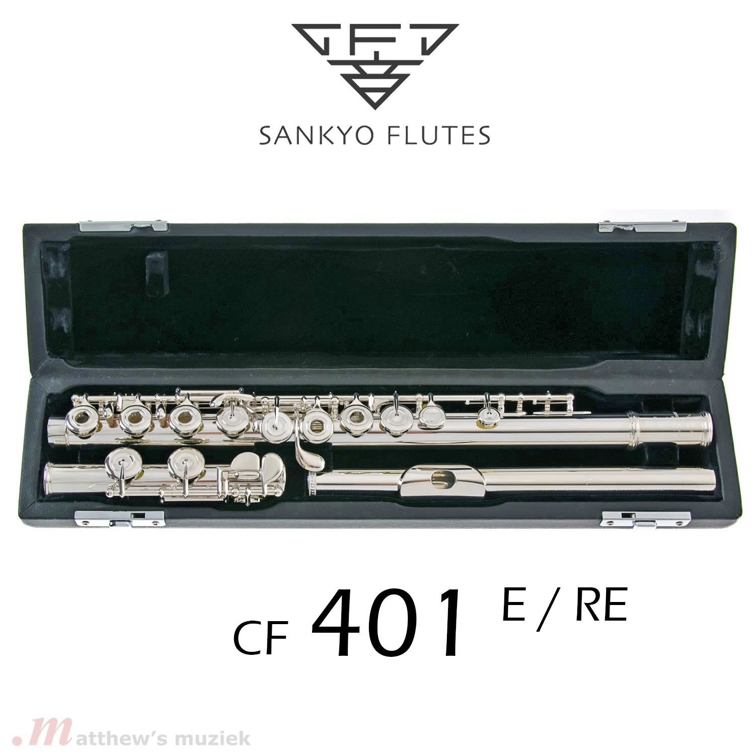Sankyo Flute - 401 CE Artist