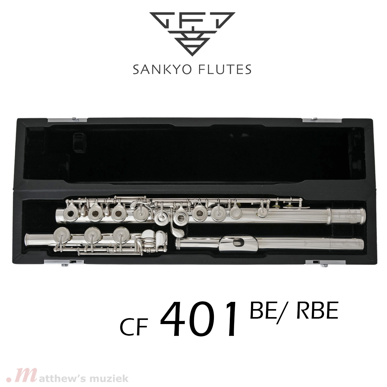 Sankyo Querflöte - 401 BE Artist