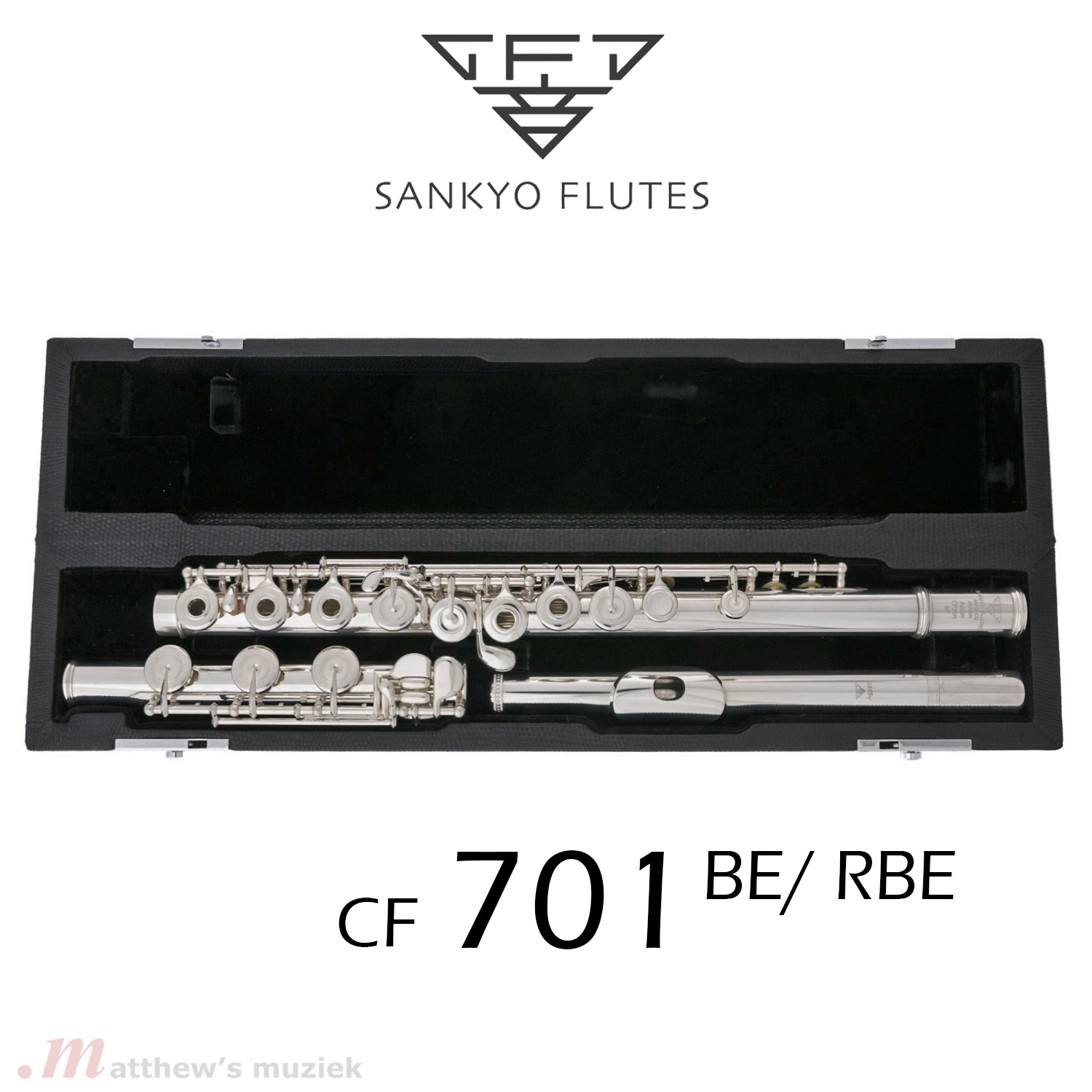 Sankyo Querflöte - 701 BE Handmade
