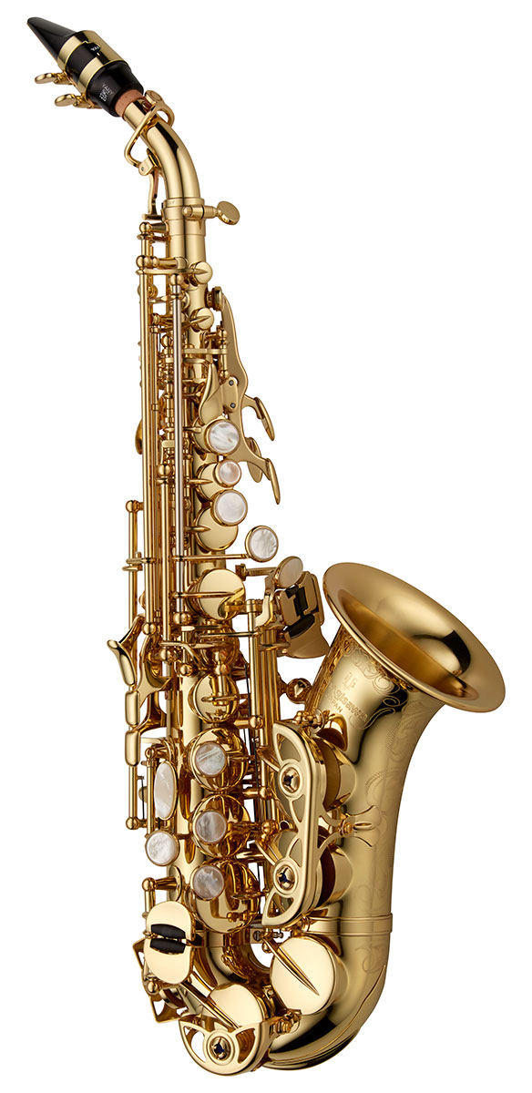 Yanagisawa Curved Soprano Saxophone - SC-WO10 in Gold Lacquer