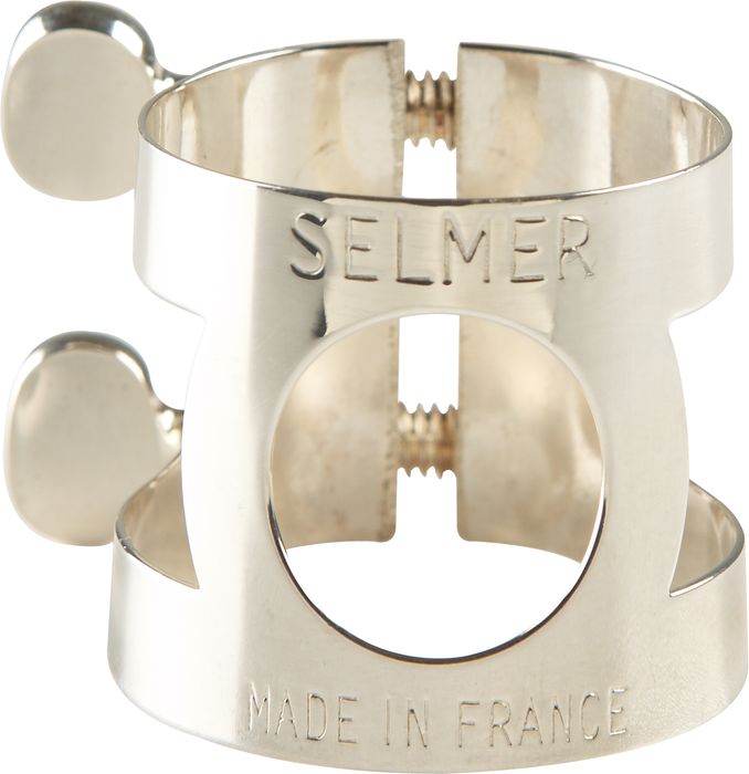 Selmer Ligature - Bass Clarinet - Silver Plated