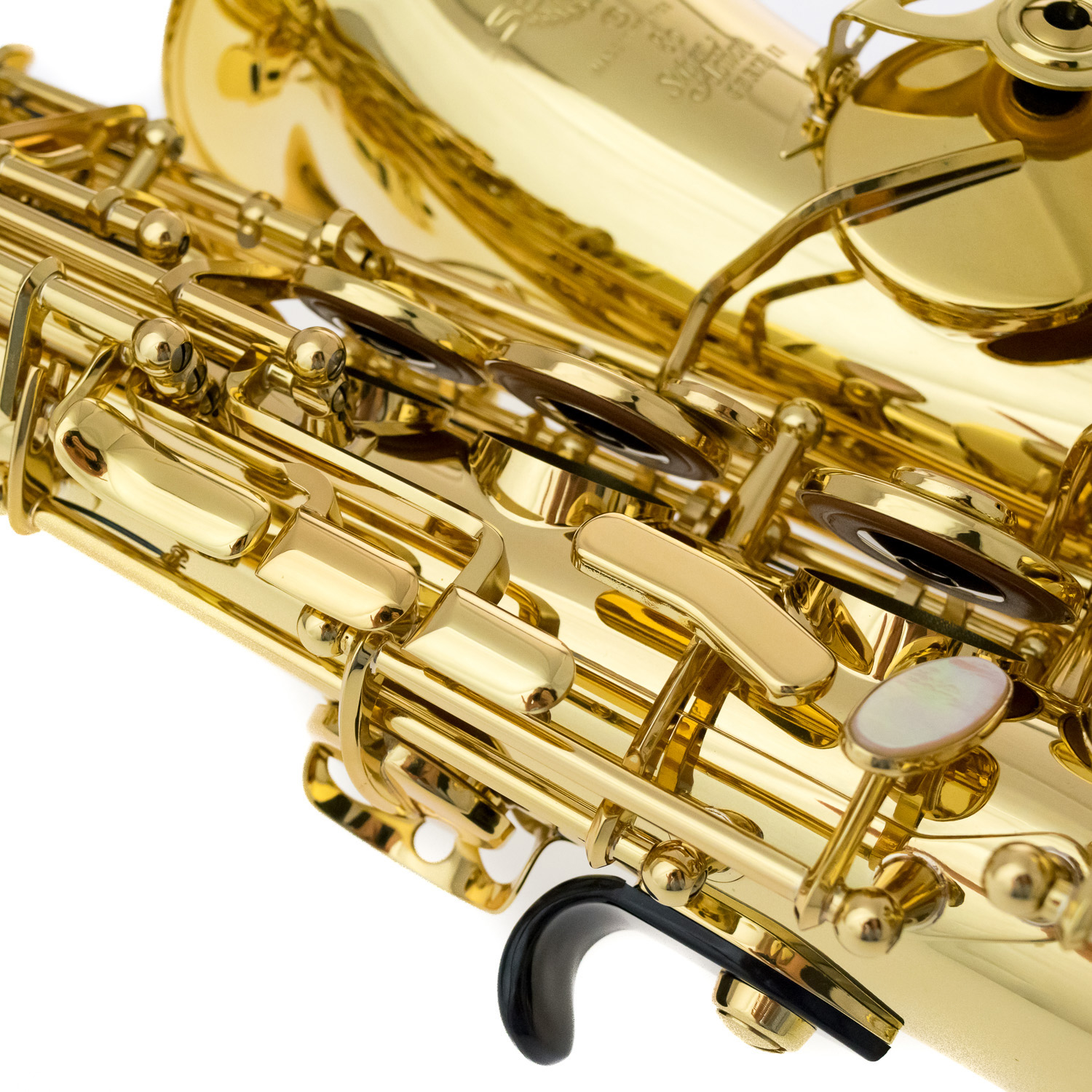 Selmer Altsaxophon - Series II in Goldlack mit Gravur