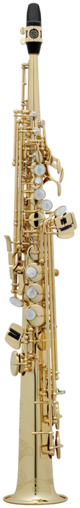 Selmer Sopransaxophon - Series II in Goldlack mit Gravur