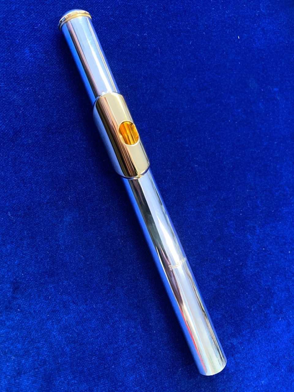 Pearl Flute Headjoint - Forza - .925 Sterling Silver - Gold Plated