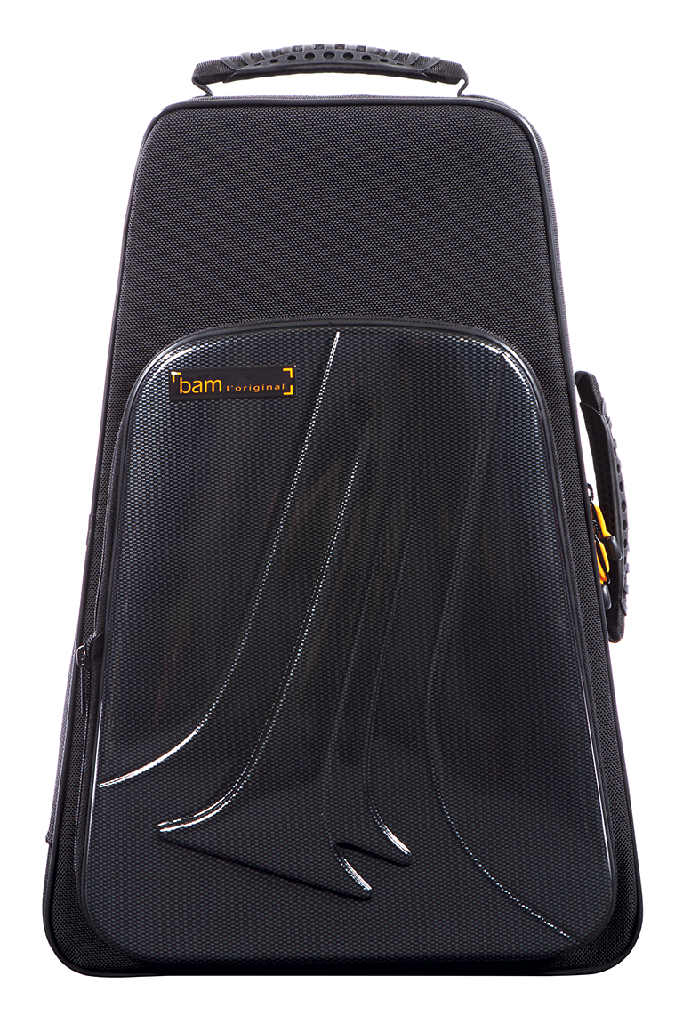 Bam 3024 New Trekking Case for Two Trumpets - Black