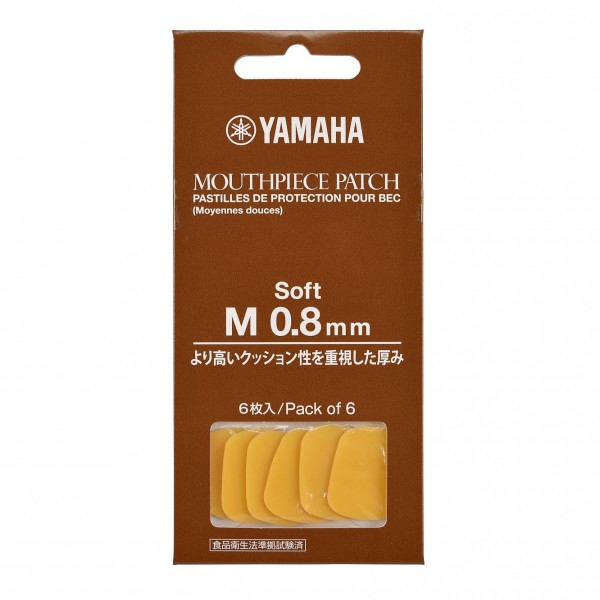 Yamaha Mondstukplakker - Medium - Soft - 0.8 mm