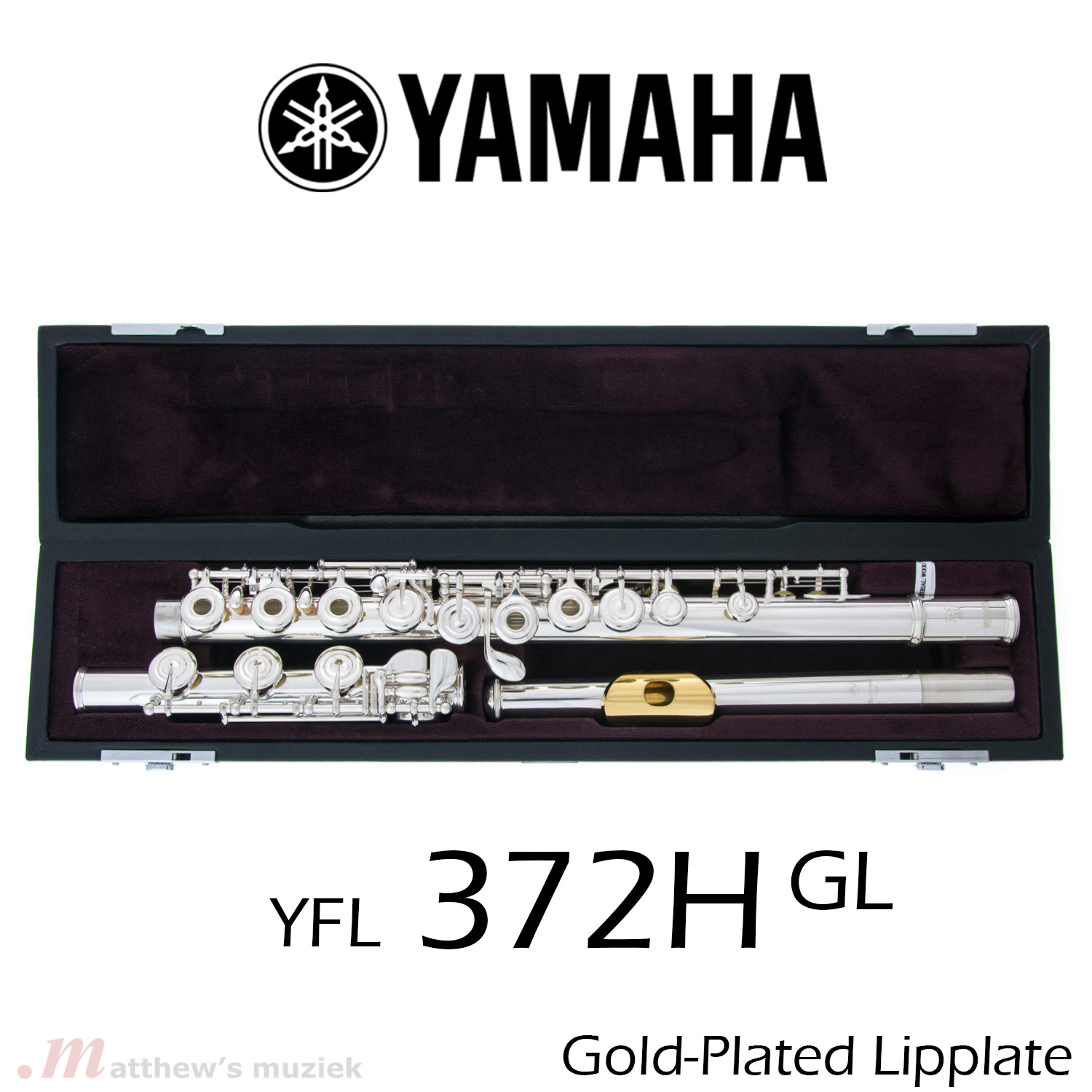 Yamaha Dwarsfluit - YFL 372H GL