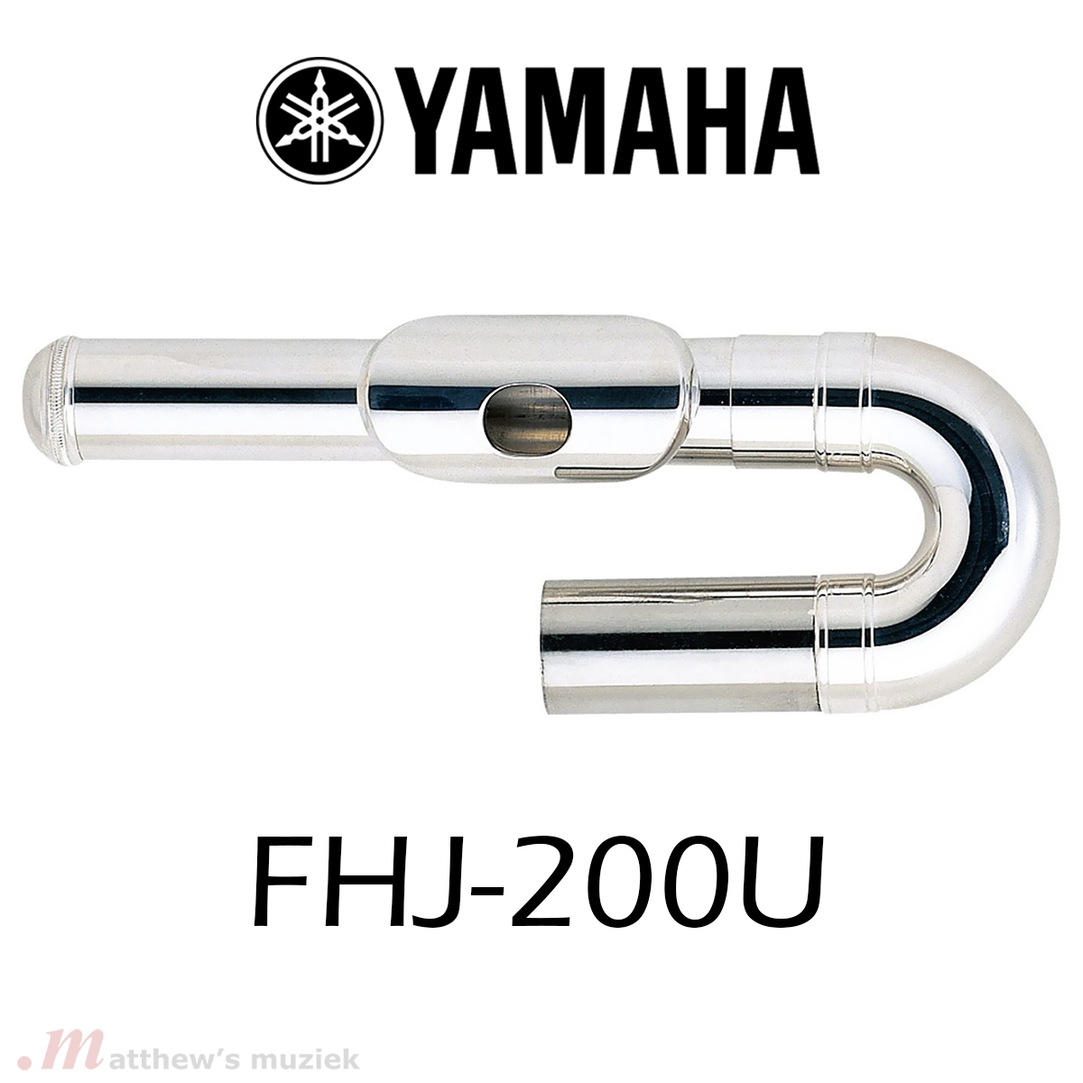 Yamaha - Gebogen Dwarsfluit Kopstuk voor Kinderen - FHJ-200U