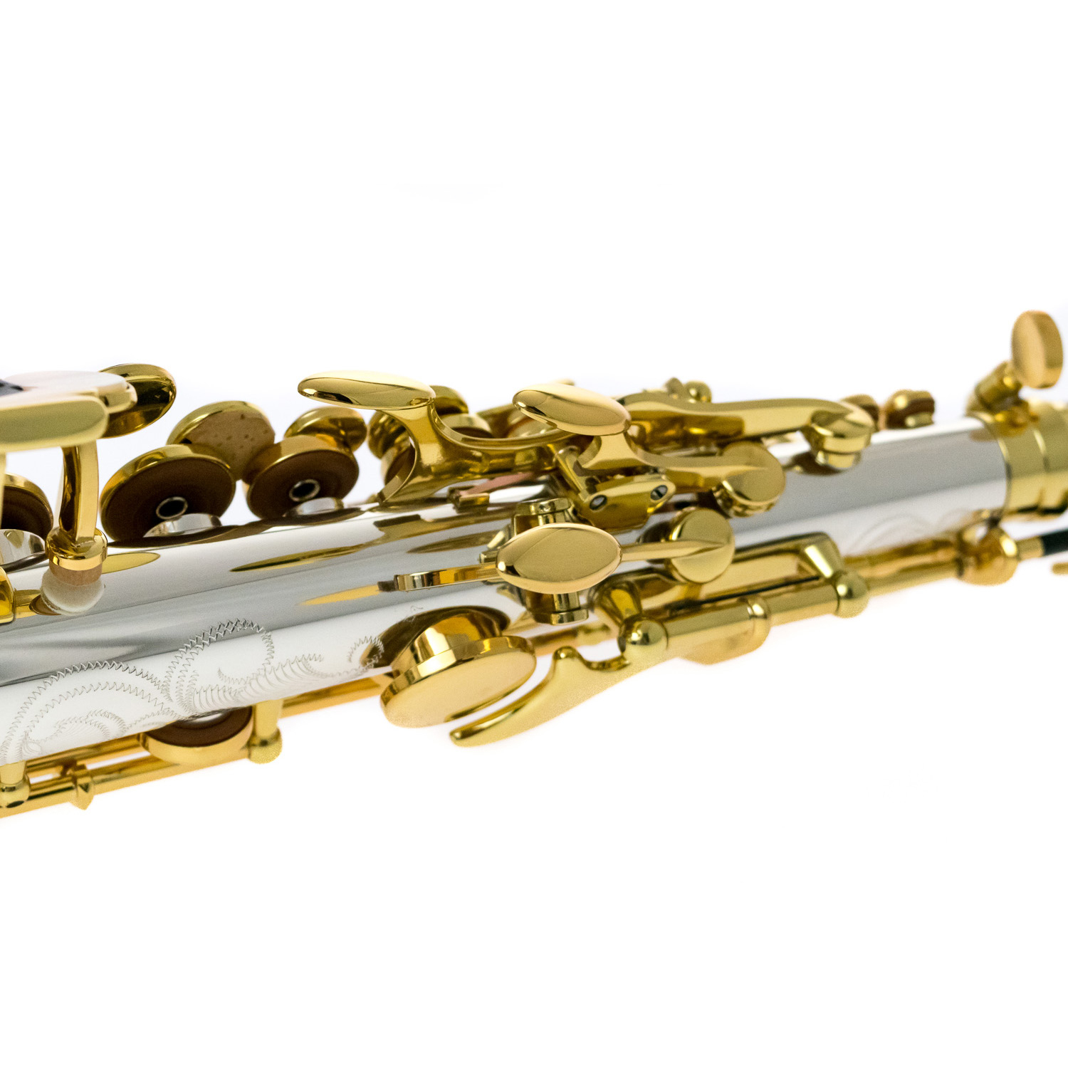 Yanagisawa Soprano Saxophone - S-WO37 Elite in Sterling Silver